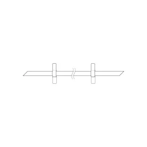 Enduristan - Blizzard 2 Spare Rear Strap - LUSA-012-00-PE