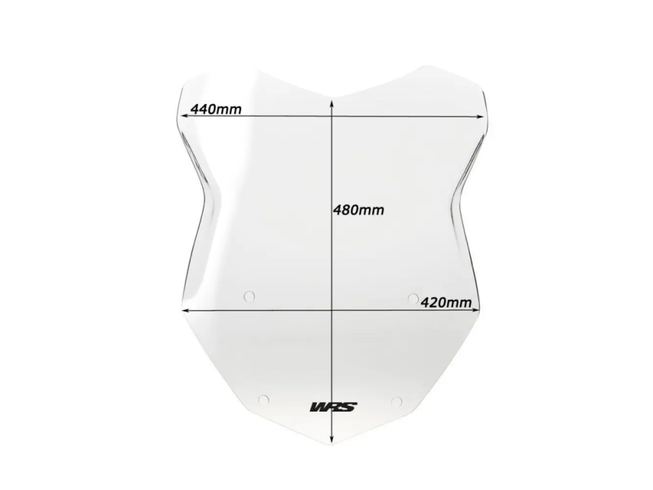 WRS - WINDSCREEN INTERMEDIO R1250GS  - 23120551