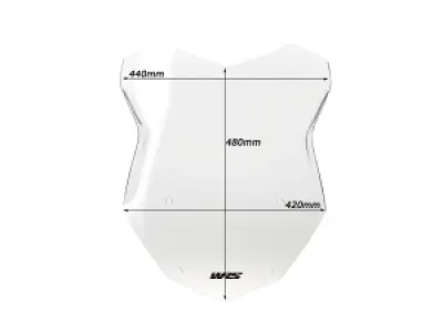 WRS - WINDSCREEN INTERMEDIO R1250GS  - 23120551