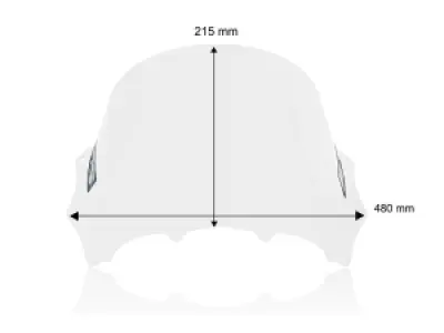 WRS - WINDSCREEN RACE M1000RR CLEAR - 23121222