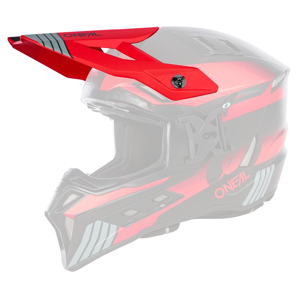 ONEAL - Visor EX-SRS Helmet HITCH black/gray/red - EXSRS-230