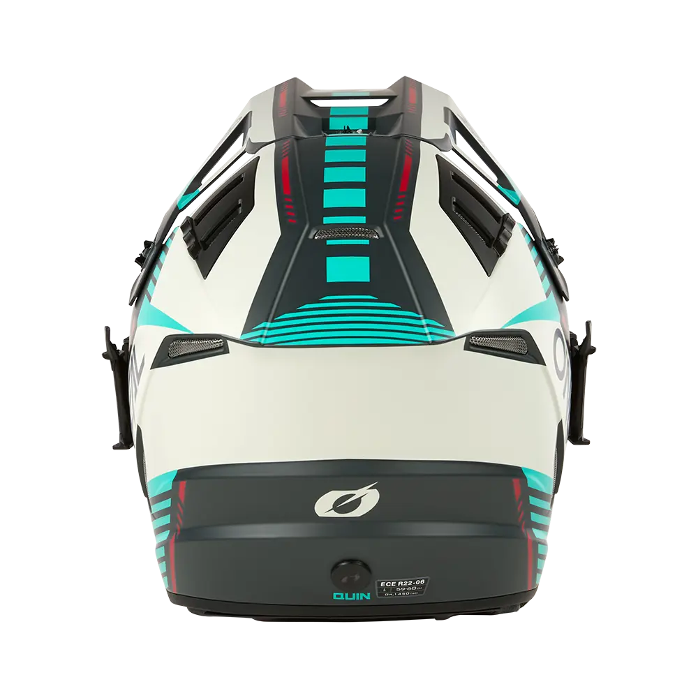 ONEAL - EX-SRS Helmet QUIN gray/teal M (57/58) - EXSRS-013