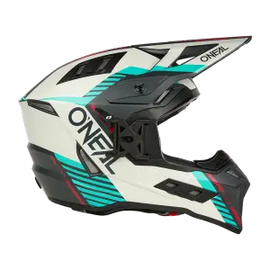 ONEAL - EX-SRS Helmet QUIN gray/teal M (57/58) - EXSRS-013