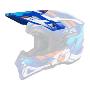ONEAL - Visor EX-SRS Helmet DUST blue/orange - EXSRS-250