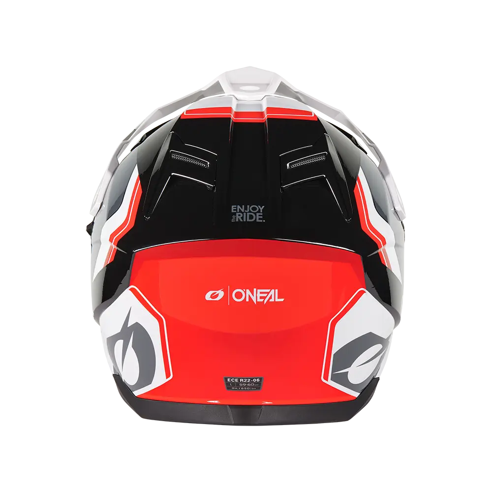 ONEAL - D-SRS Helmet NOMAD black/white/red L (59/60 cm) - DSRS-174