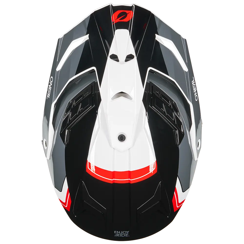 ONEAL - D-SRS Helmet NOMAD V.26 black/white/red 2XL (63/64 cm) - DSRS-176