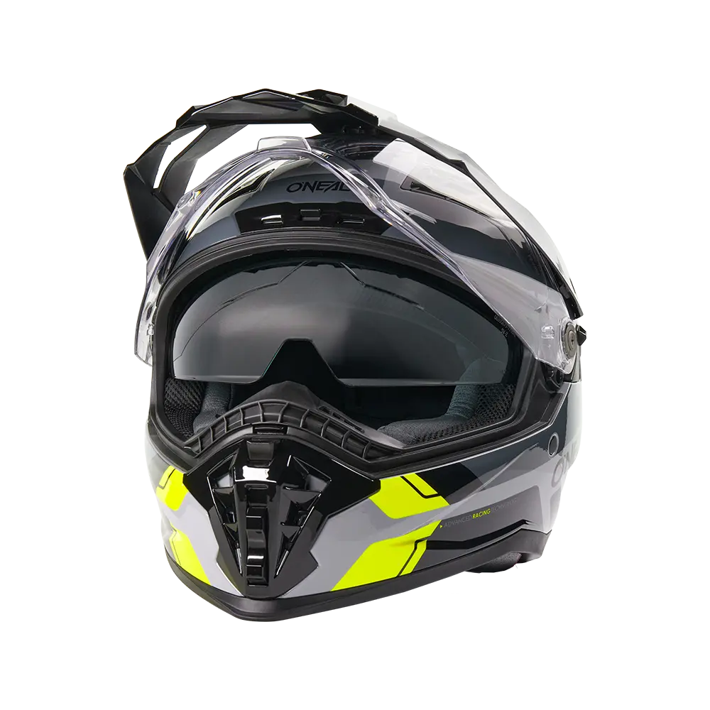 ONEAL - D-SRS Helmet NOMAD black/gray/neon yellow XS (53/54 cm) - DSRS-181