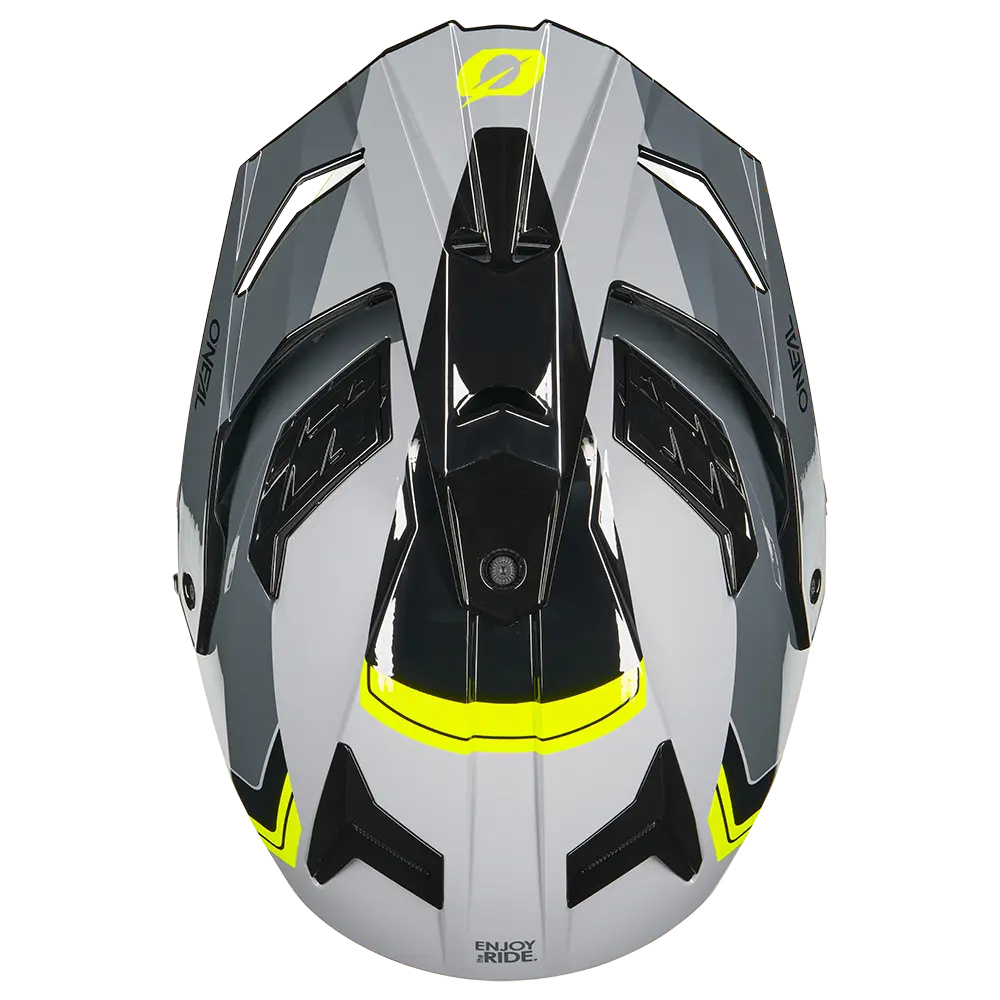 ONEAL - D-SRS Helmet NOMAD black/gray/neon yellow M (57/58 cm) - DSRS-183