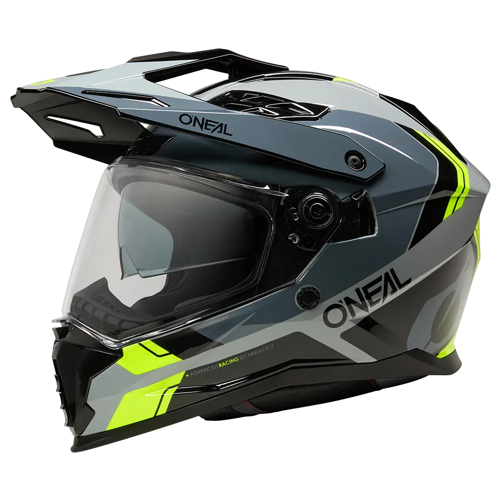 ONEAL - D-SRS Helmet NOMAD black/gray/neon yellow XL (61/62 cm) - DSRS-185