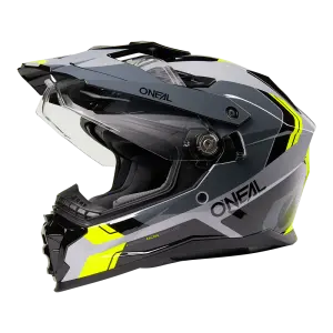 ONEAL - D-SRS Helmet NOMAD V.26 black/gray/neon yellow 2XL (63/64 cm) - DSRS-186