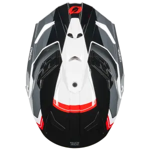 ONEAL - Visor D-SRS Helmet NOMAD black/white/red - DSRS-170