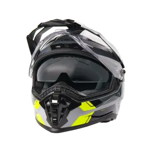 ONEAL - Visor D-SRS Helmet NOMAD black/gray/neon yellow - DSRS-180