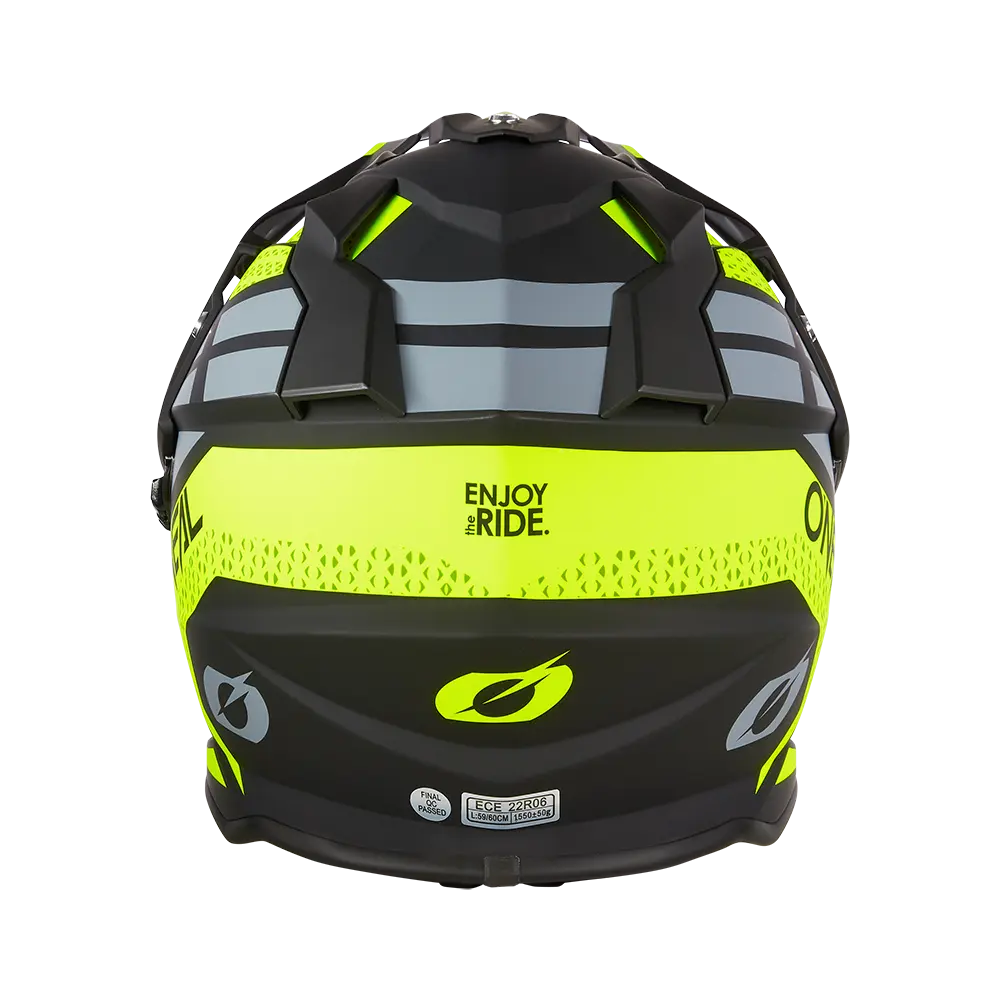 ONEAL - SIERRA Helmet R neon geel/zwart/grijs S (55/56) - 0818-072