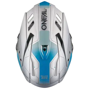 ONEAL - SIERRA RS Helmet ECHO V.26 grijs/blauw XS (53/54) - 0819-131