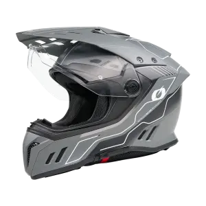 ONEAL - SIERRA RS Helmet ECHO V.26 zwart/grijs S (55/56) - 0819-122