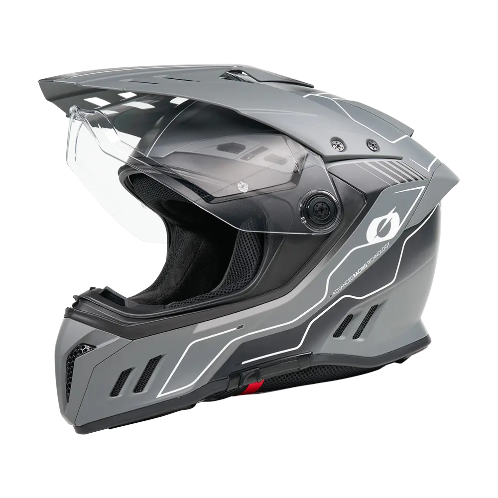 ONEAL - SIERRA RS Helmet ECHO V.26 zwart/grijs M (57/58) - 0819-123