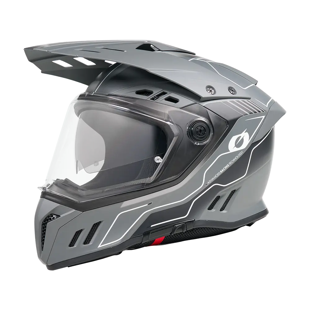 ONEAL - SIERRA RS Helmet ECHO V.26 zwart/grijs M (57/58) - 0819-123