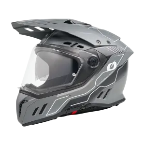 ONEAL - SIERRA RS Helmet ECHO V.26 zwart/grijs M (57/58) - 0819-123