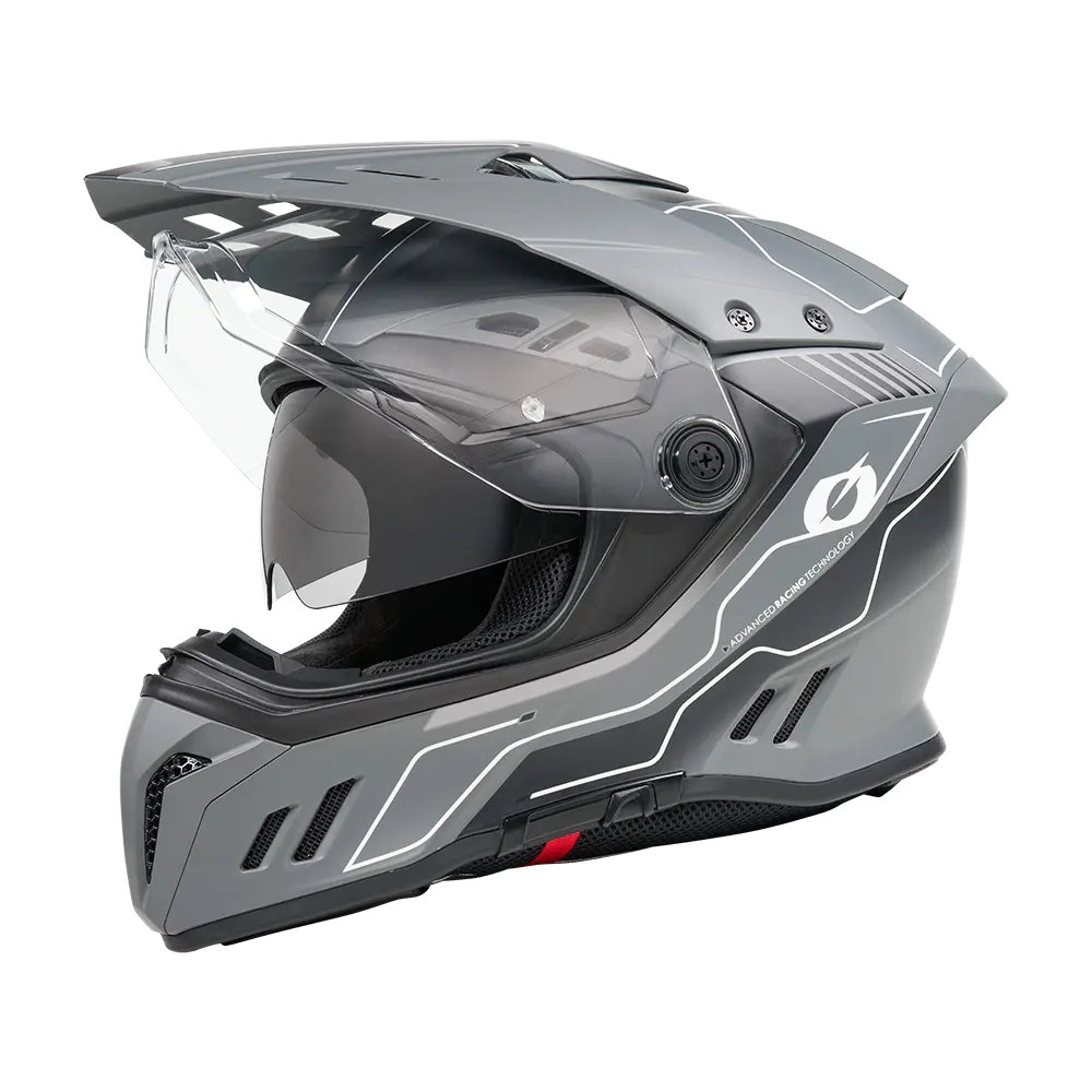 ONEAL - SIERRA RS Helmet ECHO V.26 zwart/grijs M (57/58) - 0819-123