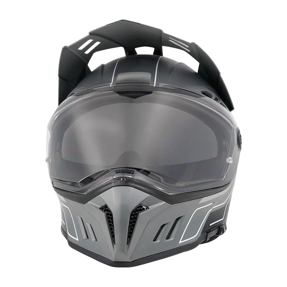 ONEAL - SIERRA RS Helmet ECHO V.26 zwart/grijs M (57/58) - 0819-123