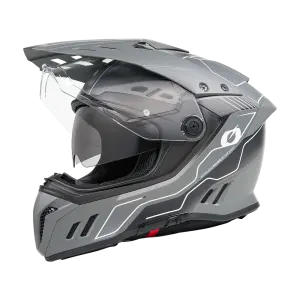 ONEAL - SIERRA RS Helmet ECHO V.26 zwart/grijs XL (61/62) - 0819-125