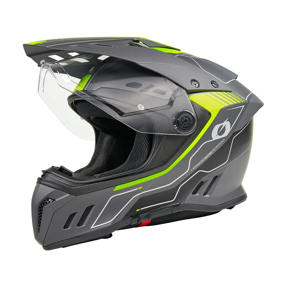 ONEAL - SIERRA RS Helmet ECHO V.26 zwart/neon geel XS (53/54) - 0819-111