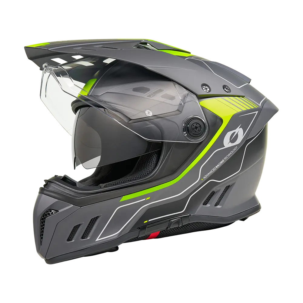 ONEAL - SIERRA RS Helmet ECHO V.26 zwart/neon geel S (55/56) - 0819-112