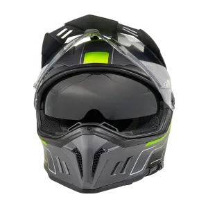 ONEAL - SIERRA RS Helmet ECHO V.26 zwart/neon geel M (57/58) - 0819-113