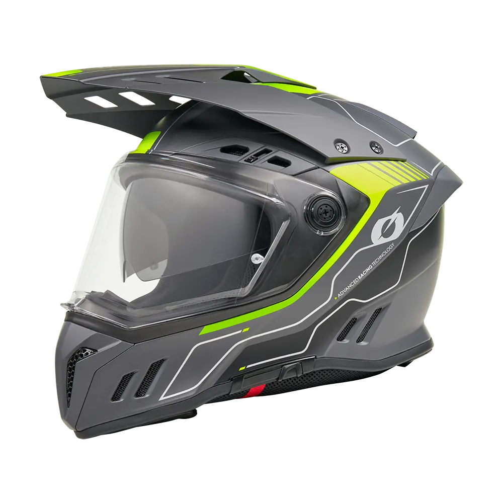 ONEAL - SIERRA RS Helmet ECHO V.26 zwart/neon geel L (59/60) - 0819-114
