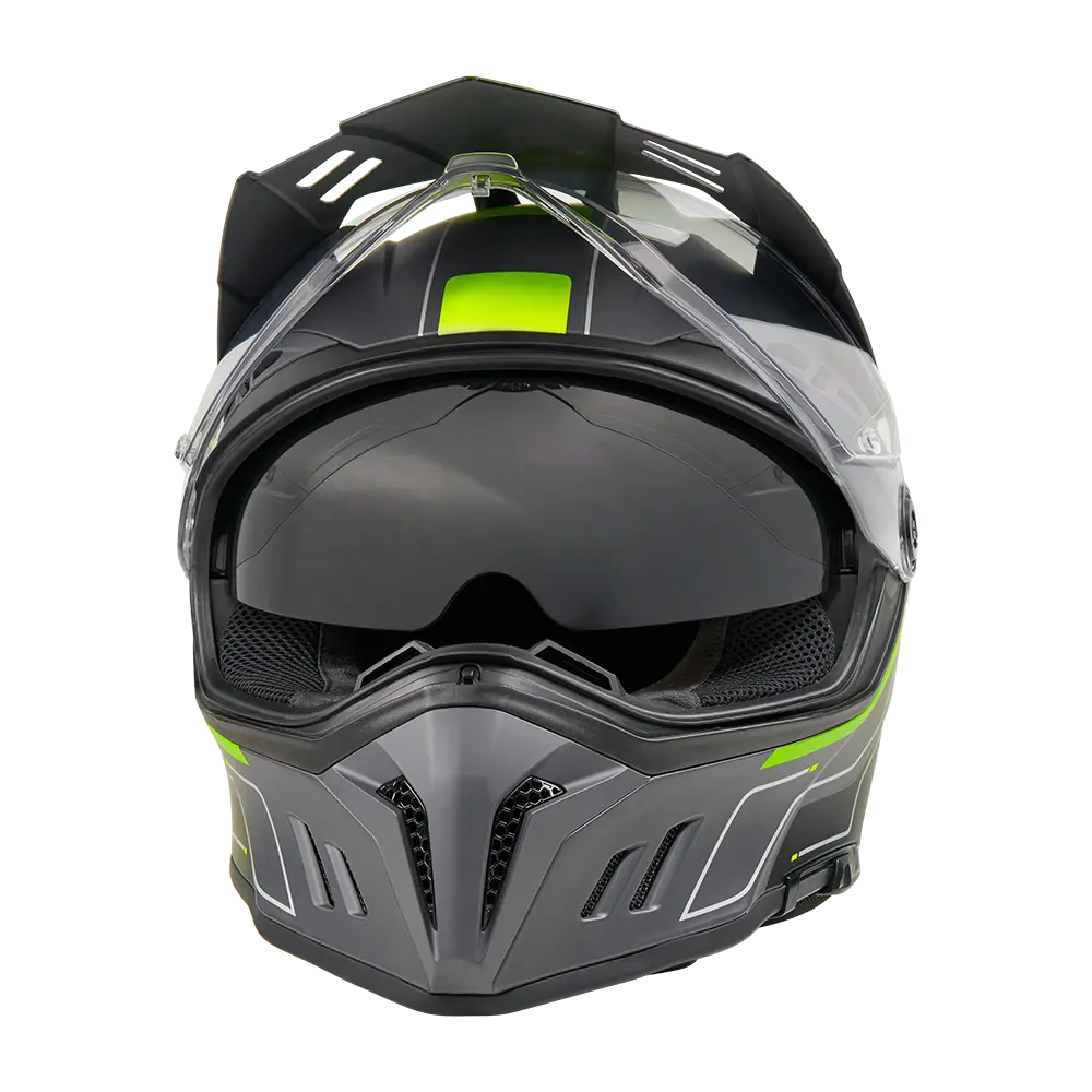 ONEAL - SIERRA RS Helmet ECHO V.26 zwart/neon geel L (59/60) - 0819-114