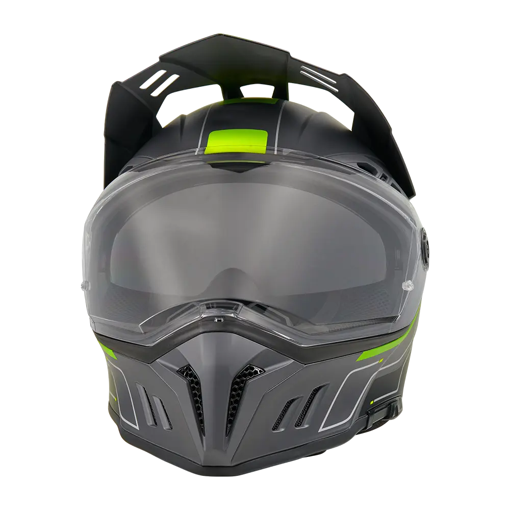 ONEAL - SIERRA RS Helmet ECHO V.26 zwart/neon geel L (59/60) - 0819-114