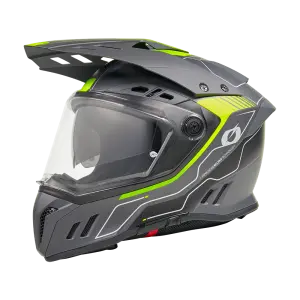 ONEAL - SIERRA RS Helmet ECHO V.26 zwart/neon geel 2XL (63/64) - 0819-116