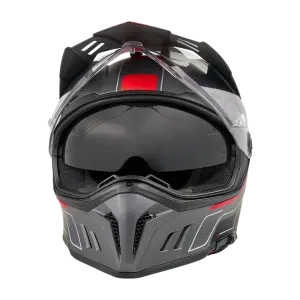 ONEAL - SIERRA RS Helmet ECHO V.26 black/red S (55/56) - 0819-102