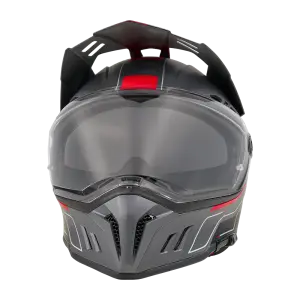 ONEAL - SIERRA RS Helmet ECHO V.26 zwart/rood L (59/60) - 0819-104