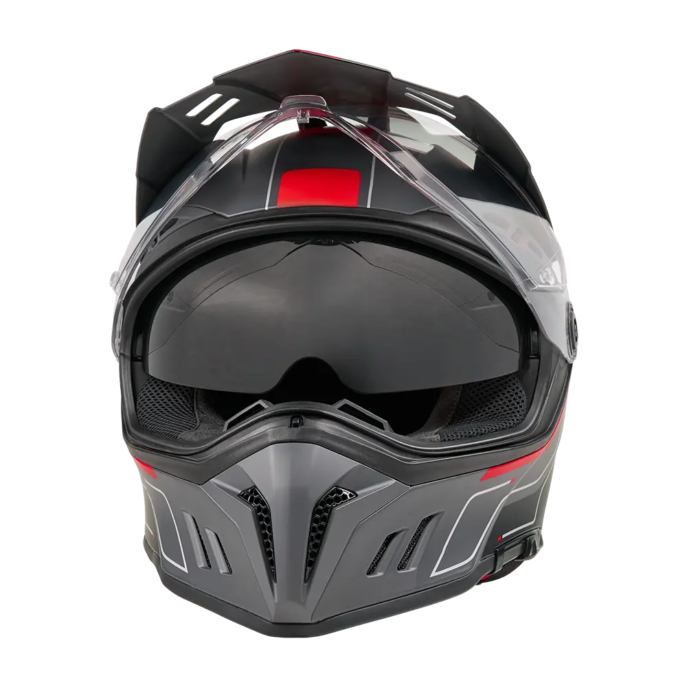 ONEAL - SIERRA RS Helmet ECHO V.26 black/red XL (61/62) - 0819-105