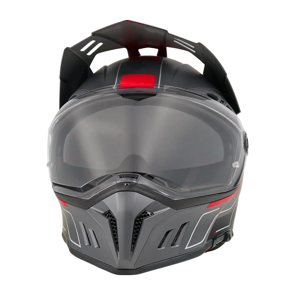 ONEAL - SIERRA RS Helmet ECHO V.26 black/red XL (61/62) - 0819-105