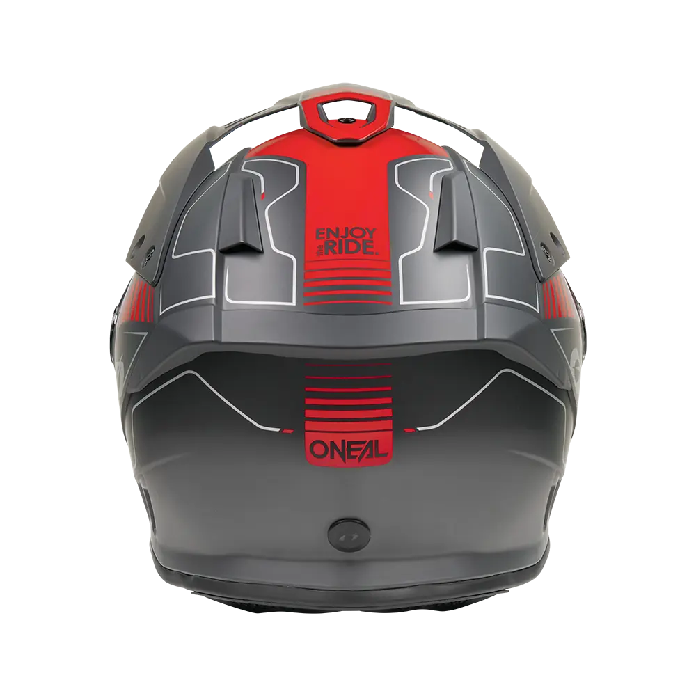 ONEAL - SIERRA RS Helmet ECHO V.26 zwart/rood 2XL (63/64) - 0819-106