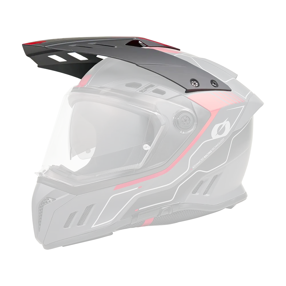 ONEAL - Visor SIERRA RS Helmet ECHO zwart/rood - 0819-100