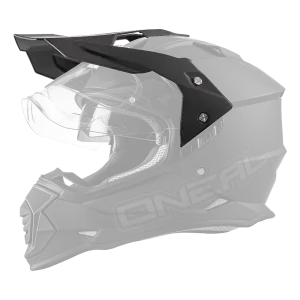 ONEAL - Visor SIERRA Helmet FLAT zwart - 0817-905