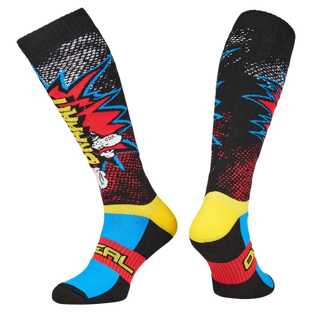 ONEAL - PRO MX Sock BRAAAPP black/multi (One Size) - 0356U-113