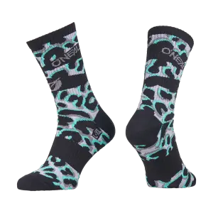 ONEAL - MTB Performance Sock WILD black/teal (39-42) - 0358-290