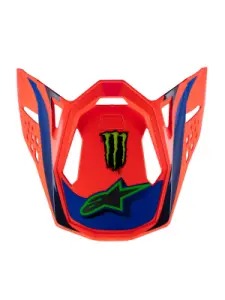 ALPINESTARS(MX) - VISOR S-M10 DEEGAN OR/PU/PK - 01321805