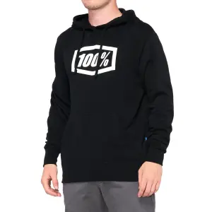 100% - HOODY ICON BK MD - 30503021