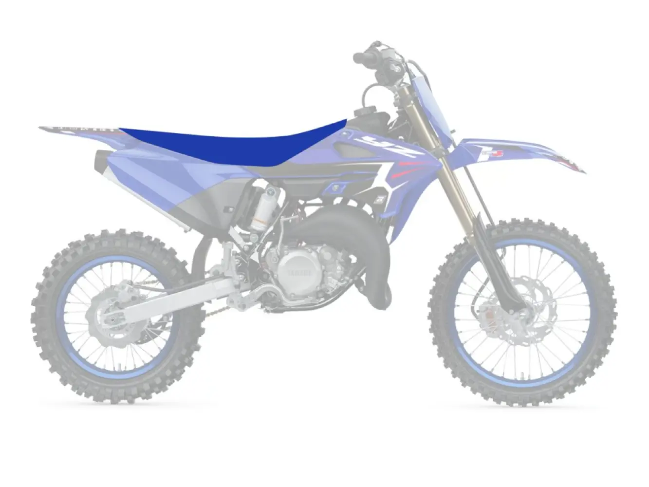 BLACKBIRD RACING - SEAT COVER PYR YZ 85 BLUE - 08213762