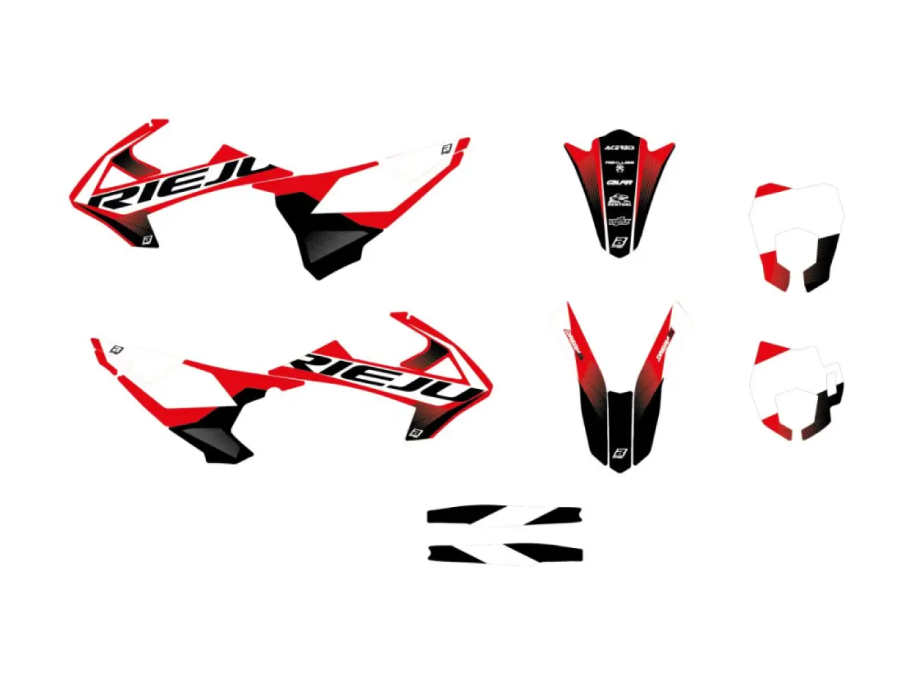 BLACKBIRD RACING - GRAPHIC KIT DREAM 5 RIEJU MR30 - 43027537