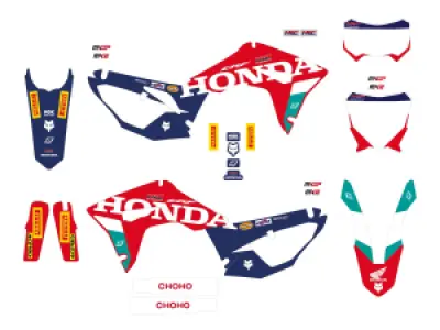 BLACKBIRD RACING - GRAPHIC KIT REP HRC 25 CRF 450 - 43027540