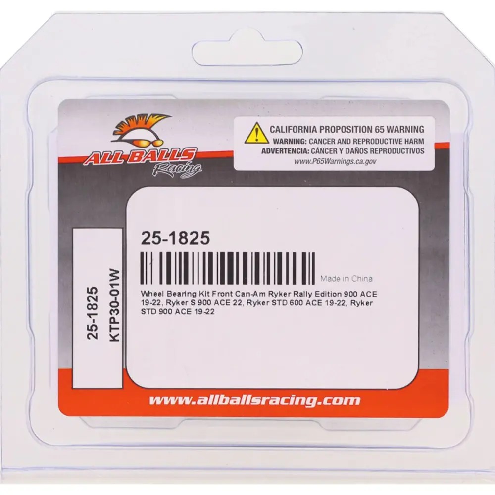 ALL BALLS - BEARING KIT WHEEL CAN-AM - 02151670