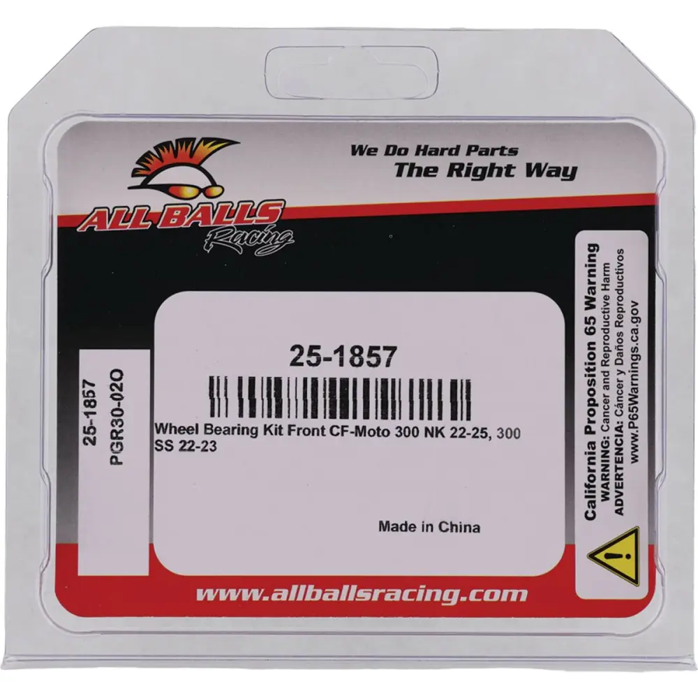 ALL BALLS - BEARING KIT WHEEL CF MOTO - 02151682