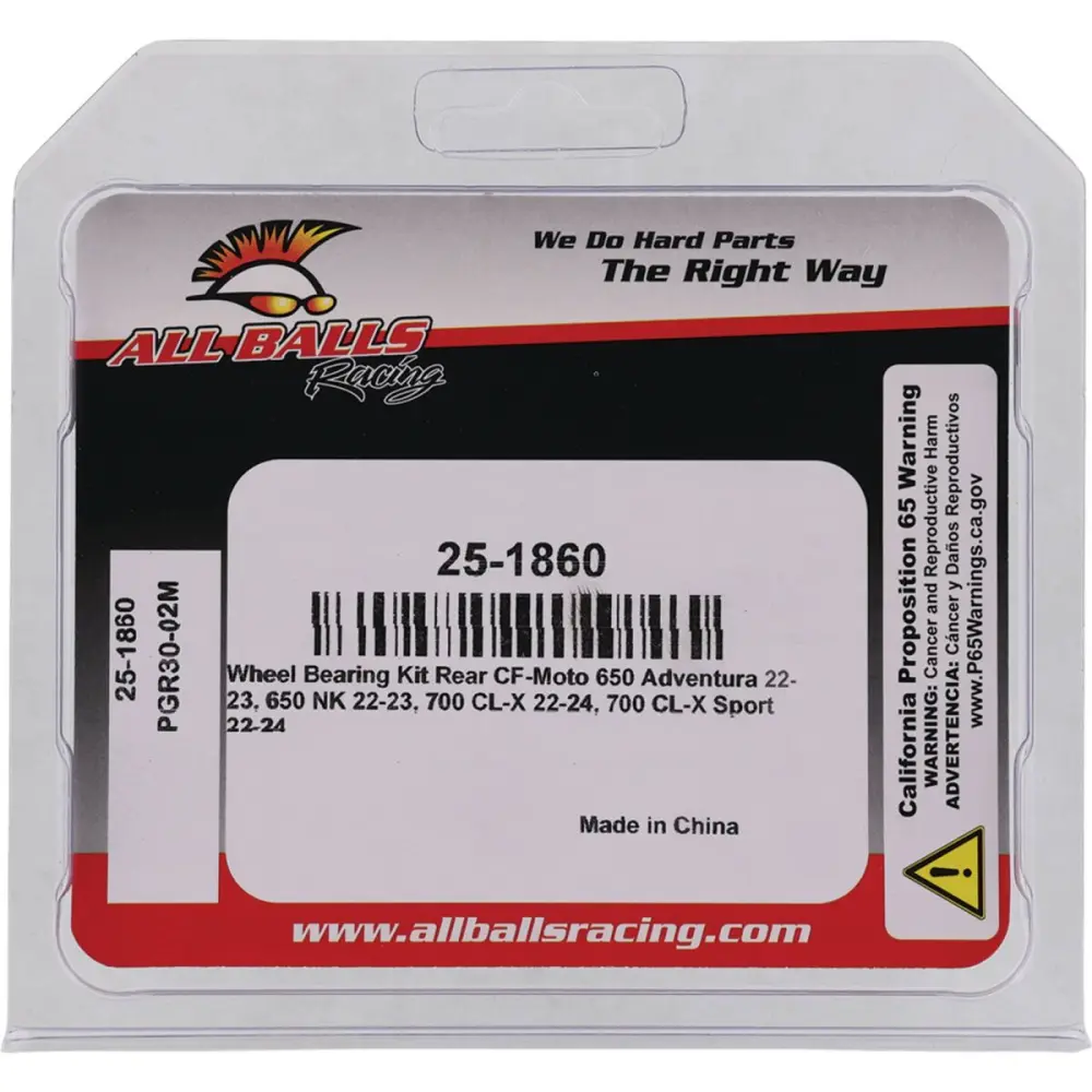 ALL BALLS - BEARING KIT WHEEL CF MOTO - 02151685
