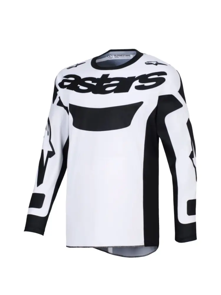ALPINESTARS(MX) - JERSEY RACER RIWAY WH/BLACK M - 29108583